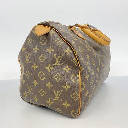 Louis Vuitton Handbag Monogram Speedy 30 M41108 Brown Ladies