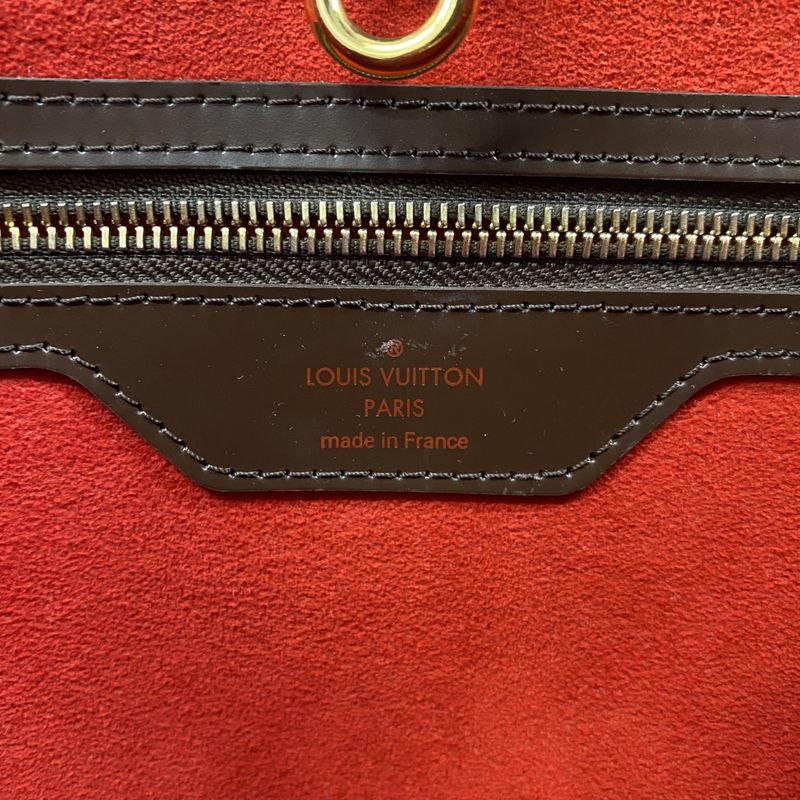 Louis Vuitton Damier Hampstead MM N51204 Ebene Womens Tote Bag