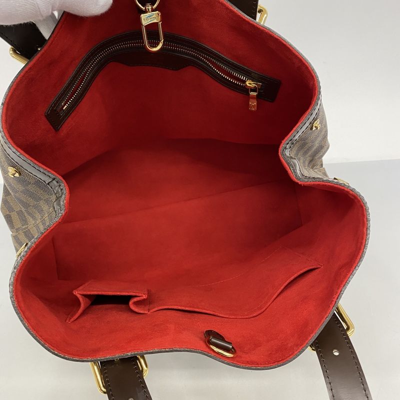 Louis Vuitton Damier Hampstead MM N51204 Ebene Womens Tote Bag