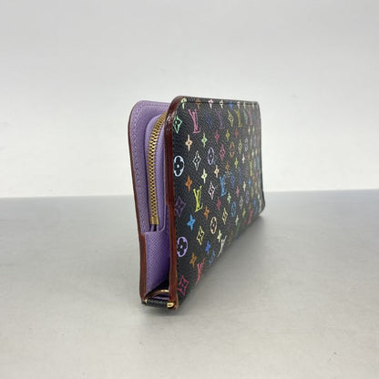 Louis Vuitton Long Wallet Monogram Multicolor Portefeuille Antholite M60271