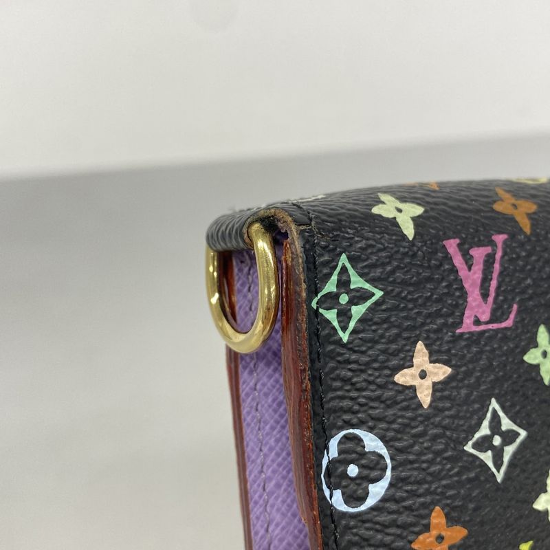 Louis Vuitton Long Wallet Monogram Multicolor Portefeuille Antholite M60271