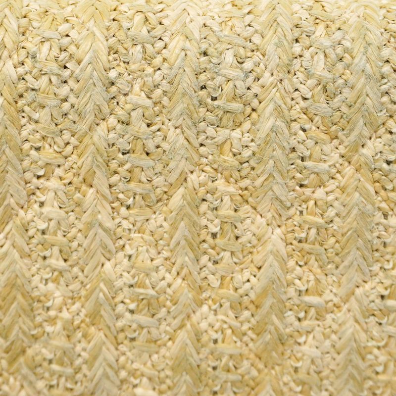 Chanel Shoulder Wallet Raffia Beige Gold Hardware Women