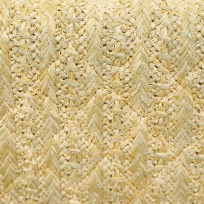 Chanel Shoulder Wallet Raffia Beige Gold Hardware Women