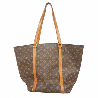 Louis Vuitton Tote Bag Monogram Sac Shopping M51108 Brown Ladies