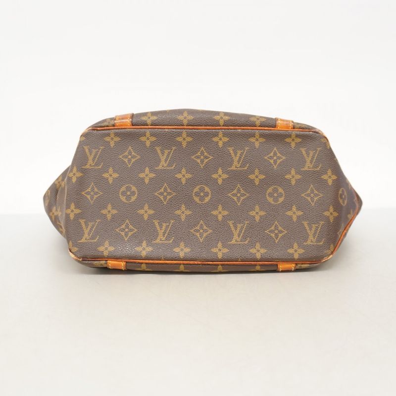 Louis Vuitton Tote Bag Monogram Sac Shopping M51108 Brown Ladies