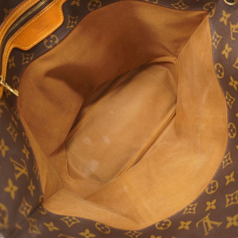 Louis Vuitton Tote Bag Monogram Sac Shopping M51108 Brown Ladies