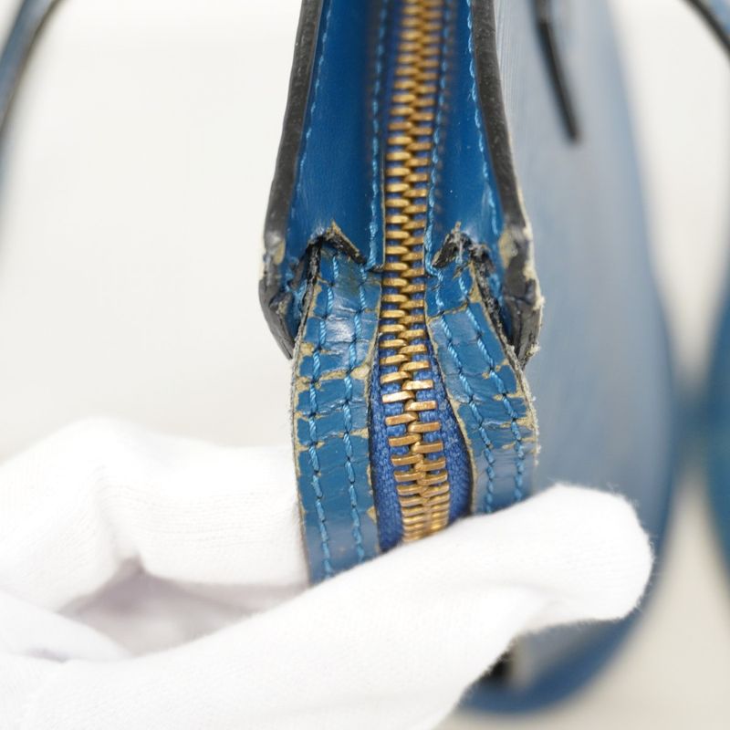 Louis Vuitton Shoulder Bag Epi Saint Jacques Poitiers Long M52335 Toledo Blue