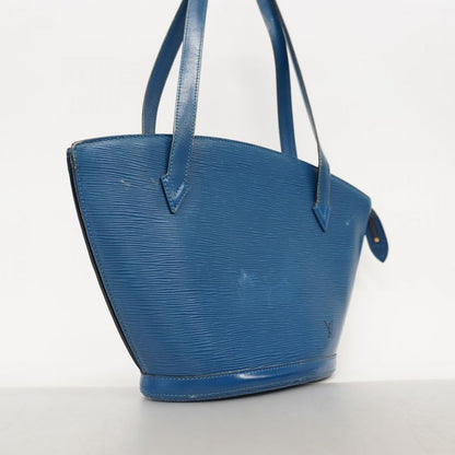 Louis Vuitton Shoulder Bag Epi Saint Jacques Poitiers Long M52335 Toledo Blue