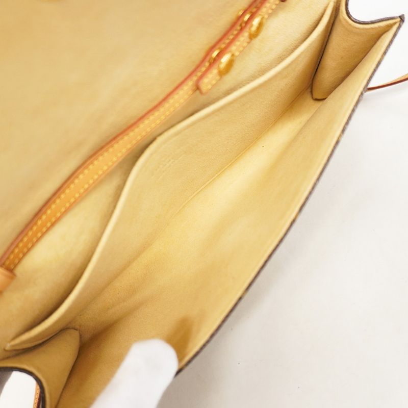 Louis Vuitton Shoulder Bag Monogram Pochette Twin GM M51852 Brown Ladies