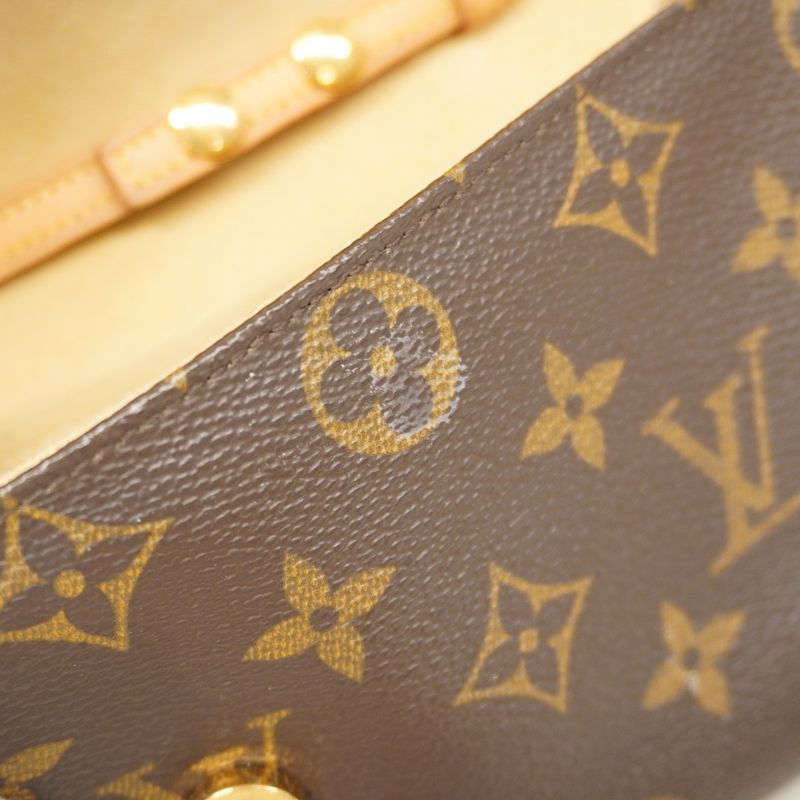 Louis Vuitton Shoulder Bag Monogram Pochette Twin GM M51852 Brown Ladies