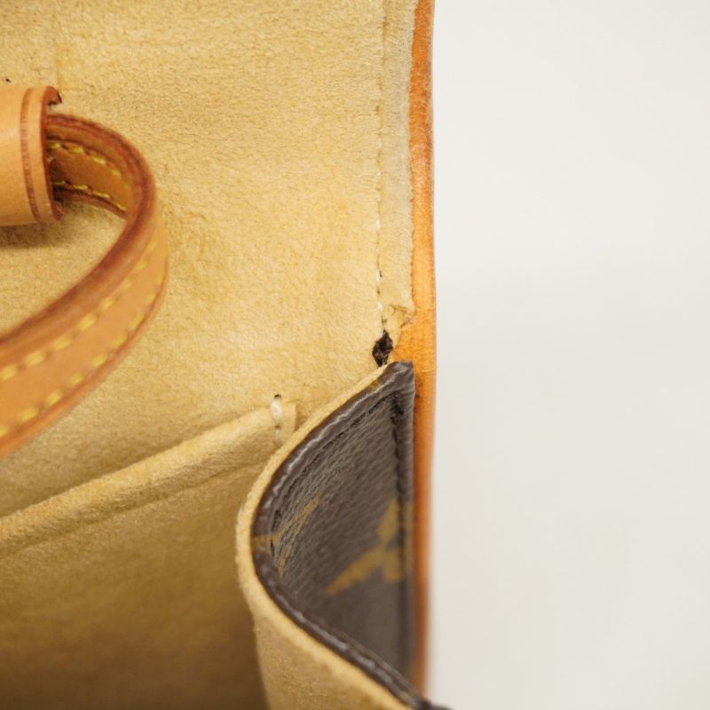 Louis Vuitton Shoulder Bag Monogram Pochette Twin GM M51852 Brown Ladies