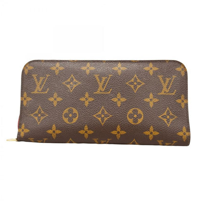 Louis Vuitton Long Wallet Monogram Portefeuille Antholite M60250 Rouge Ladies