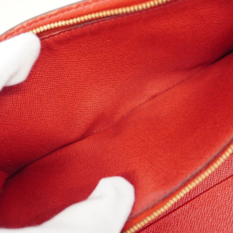 Louis Vuitton Long Wallet Monogram Portefeuille Antholite M60250 Rouge Ladies