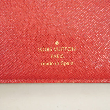 Louis Vuitton Long Wallet Monogram Portefeuille Antholite M60250 Rouge Ladies