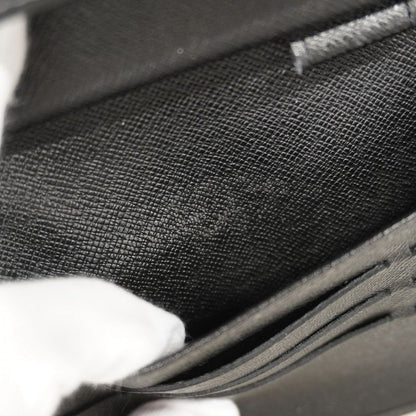 Louis Vuitton Epi Porte Trifold Long Wallet International M63382 Noir Black Men