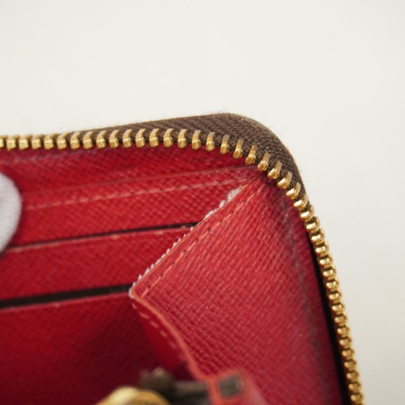 Louis Vuitton Damier Portefeuille Clemence N60534 Three's Ladies Long Wallet