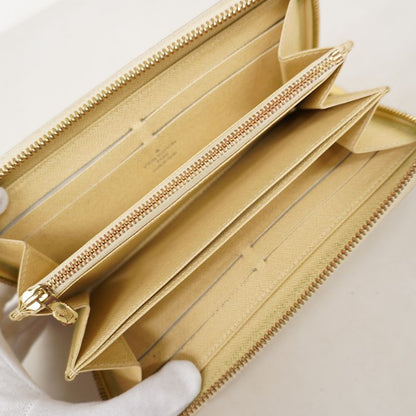 Louis Vuitton Damier Azure Zippy Wallet N60019 White Ladies