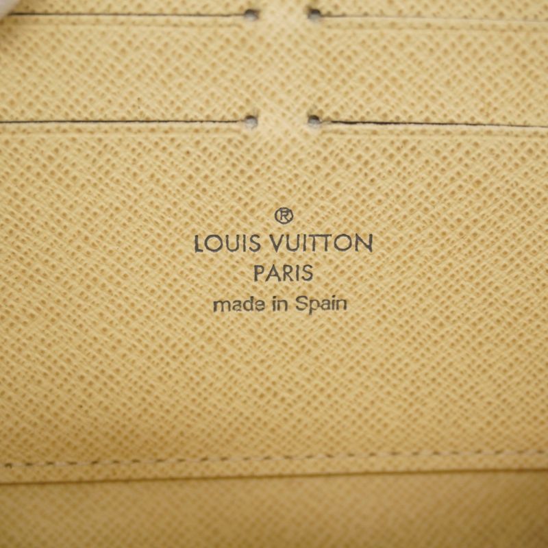 Louis Vuitton Damier Azure Zippy Wallet N60019 White Ladies