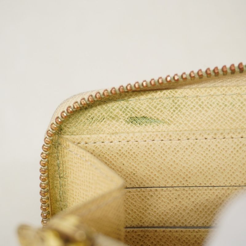 Louis Vuitton Damier Azure Zippy Wallet N60019 White Ladies