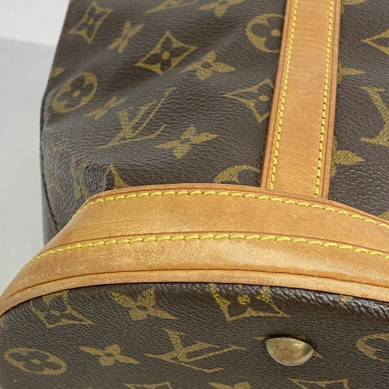 Louis Vuitton Tote Bag Monogram Bucket GM M42236 Brown Ladies