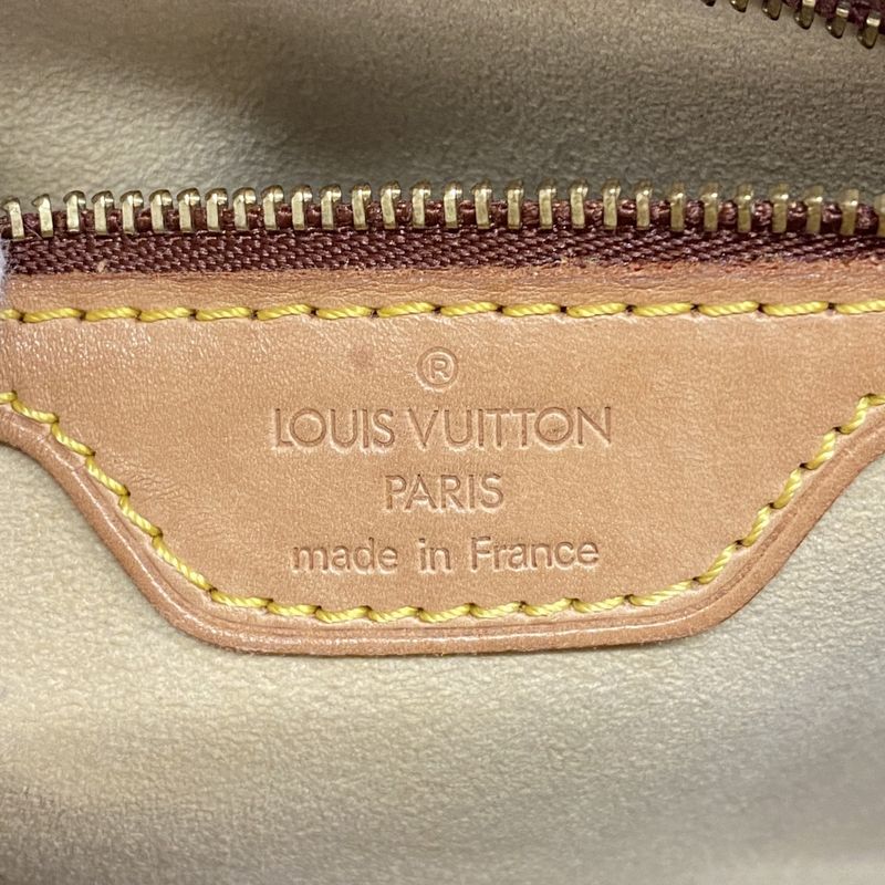 Louis Vuitton Shoulder Bag Monogram Looping MM M51146 Brown Ladies