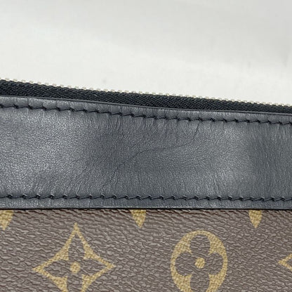 Louis Vuitton Monogram Macassar Pochette Discovery M69411 Brown Men's
