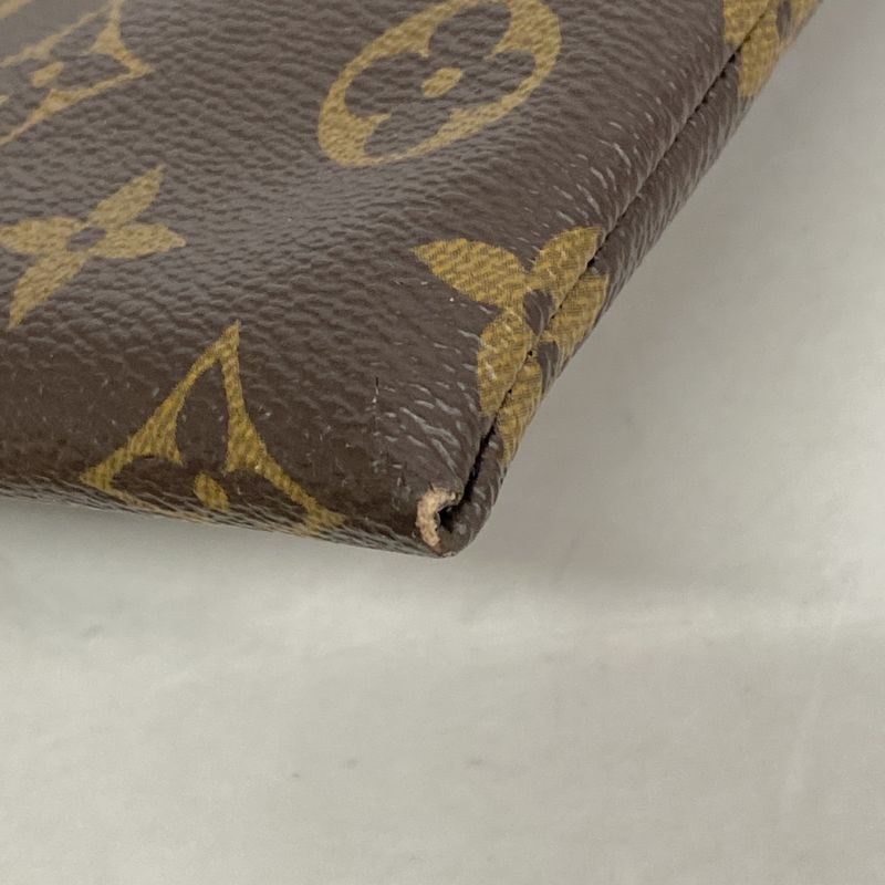 Louis Vuitton Monogram Macassar Pochette Discovery M69411 Brown Men's