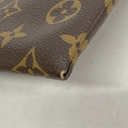 Louis Vuitton Monogram Macassar Pochette Discovery M69411 Brown Men's