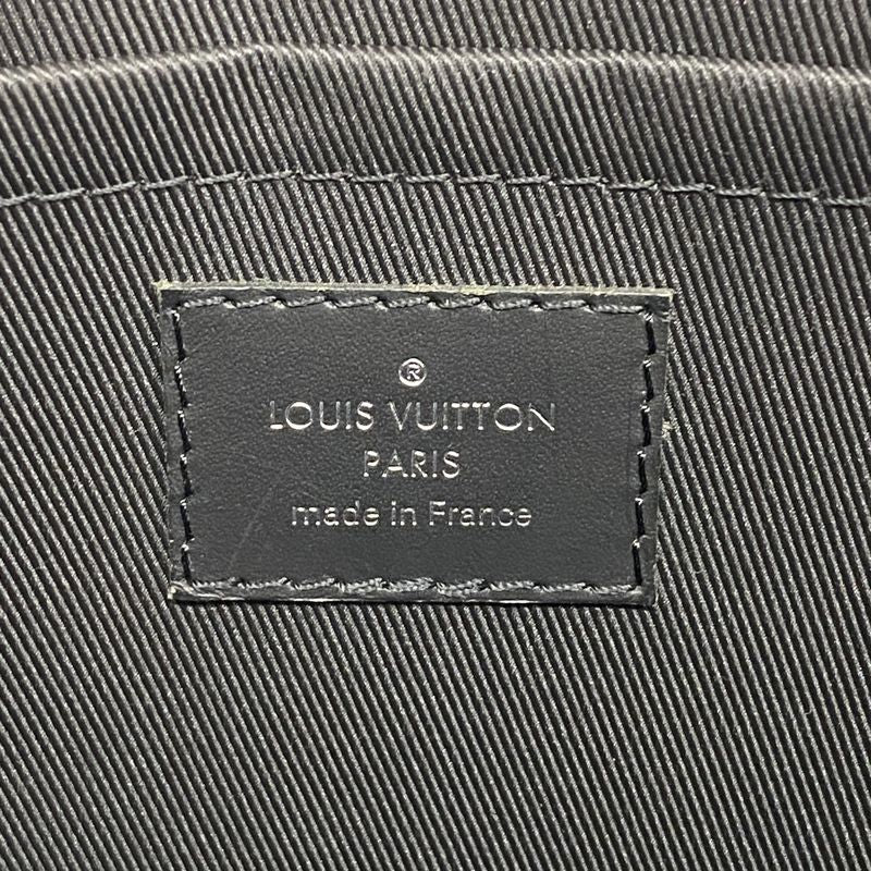 Louis Vuitton Monogram Macassar Pochette Discovery M69411 Brown Men's