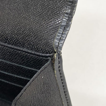 Louis Vuitton Epi Portefeuille Sarah M63742 Noir Black Women
