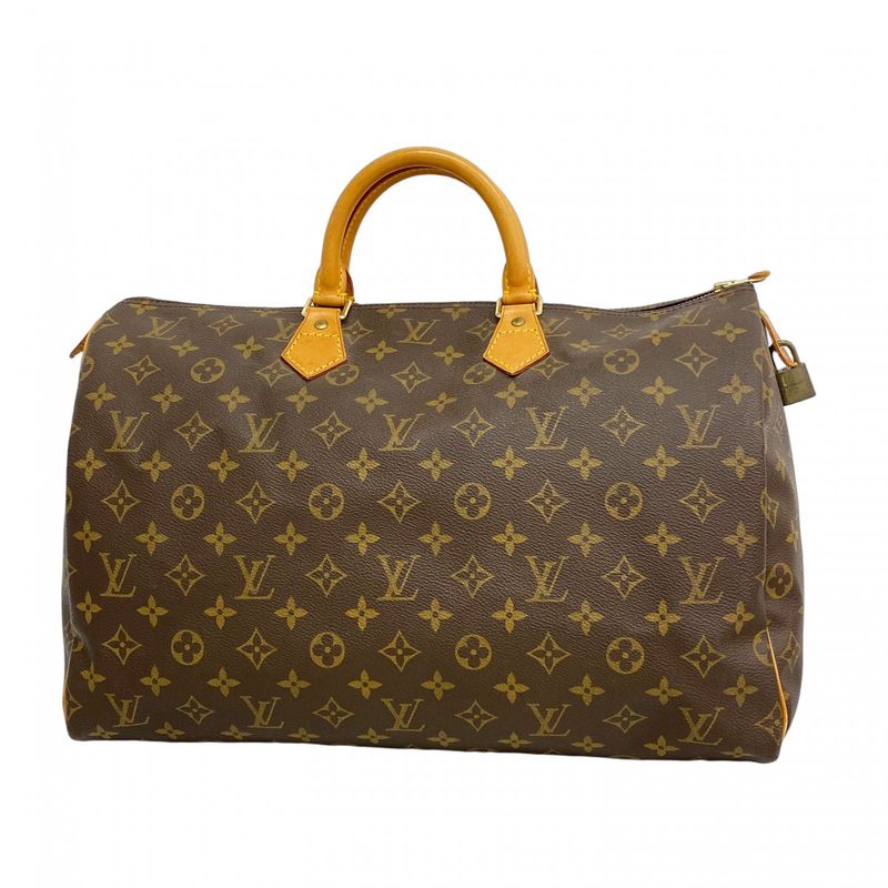 Louis Vuitton Handbag Monogram Speedy 40 M41106 Brown Ladies