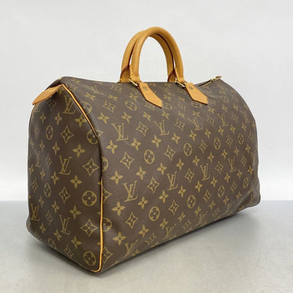 Louis Vuitton Handbag Monogram Speedy 40 M41106 Brown Ladies