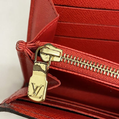 Louis Vuitton Long Wallet Monogram Portefeuille Sarah M62236 Coquelicot Ladies