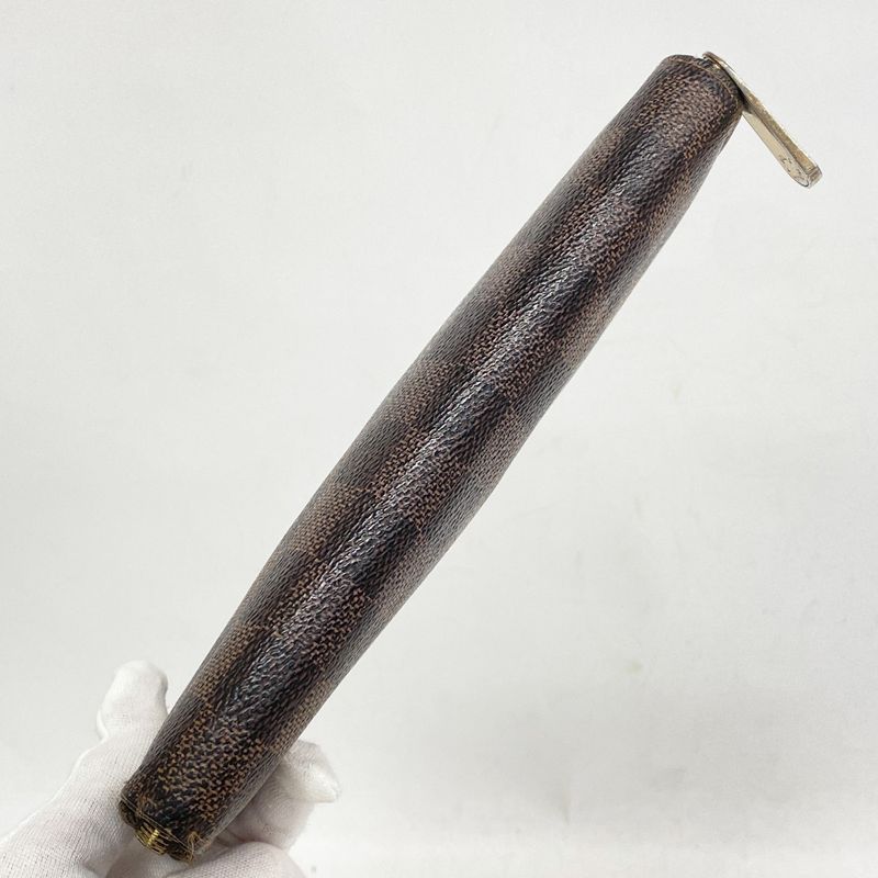 Louis Vuitton Long Wallet Damier Zippy Wallet N60015 Ebène Men Women Unisex