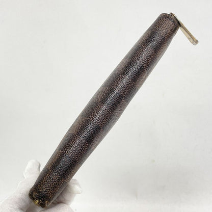 Louis Vuitton Long Wallet Damier Zippy Wallet N60015 Ebène Men Women Unisex