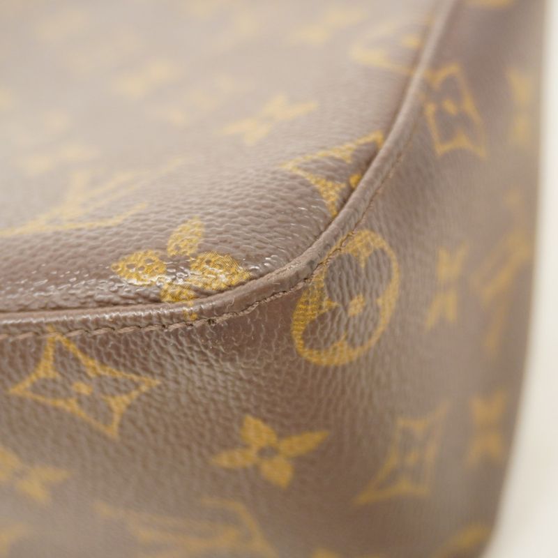 Louis Vuitton Shoulder Bag Monogram Looping MM M51146 Brown Ladies