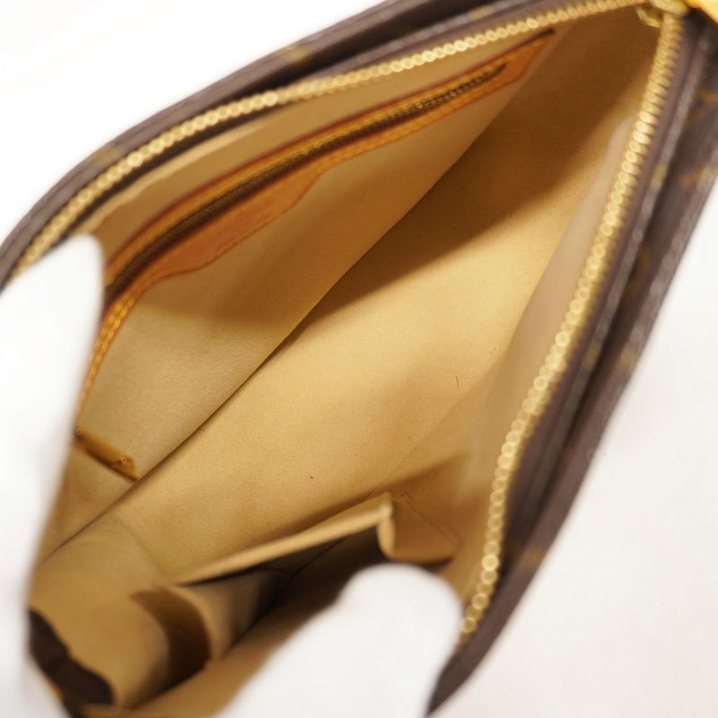 Louis Vuitton Shoulder Bag Monogram Looping MM M51146 Brown Ladies