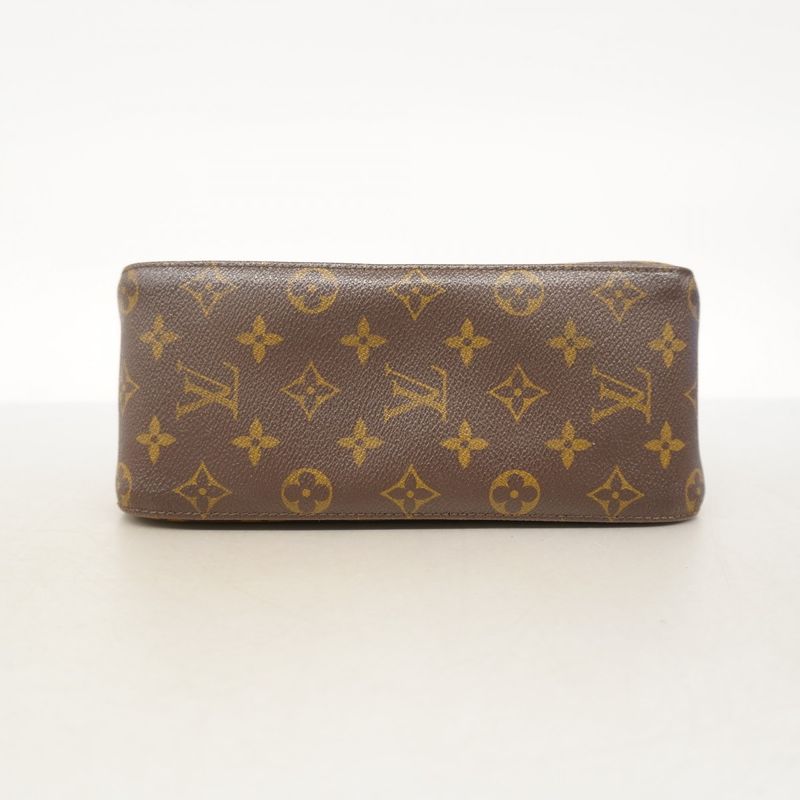 Louis Vuitton Shoulder Bag Monogram Looping MM M51146 Brown Ladies