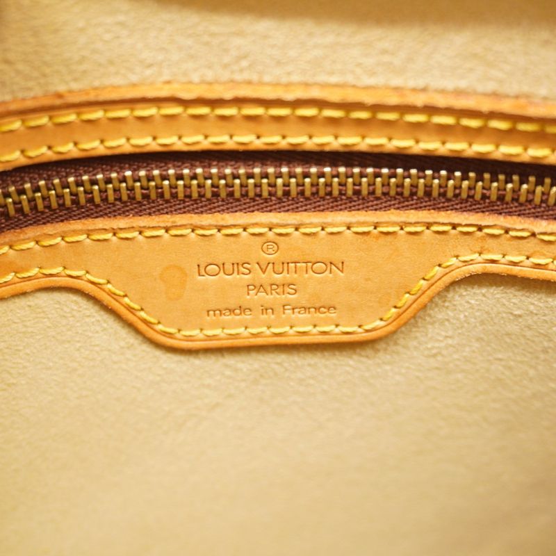 Louis Vuitton Shoulder Bag Monogram Looping MM M51146 Brown Ladies