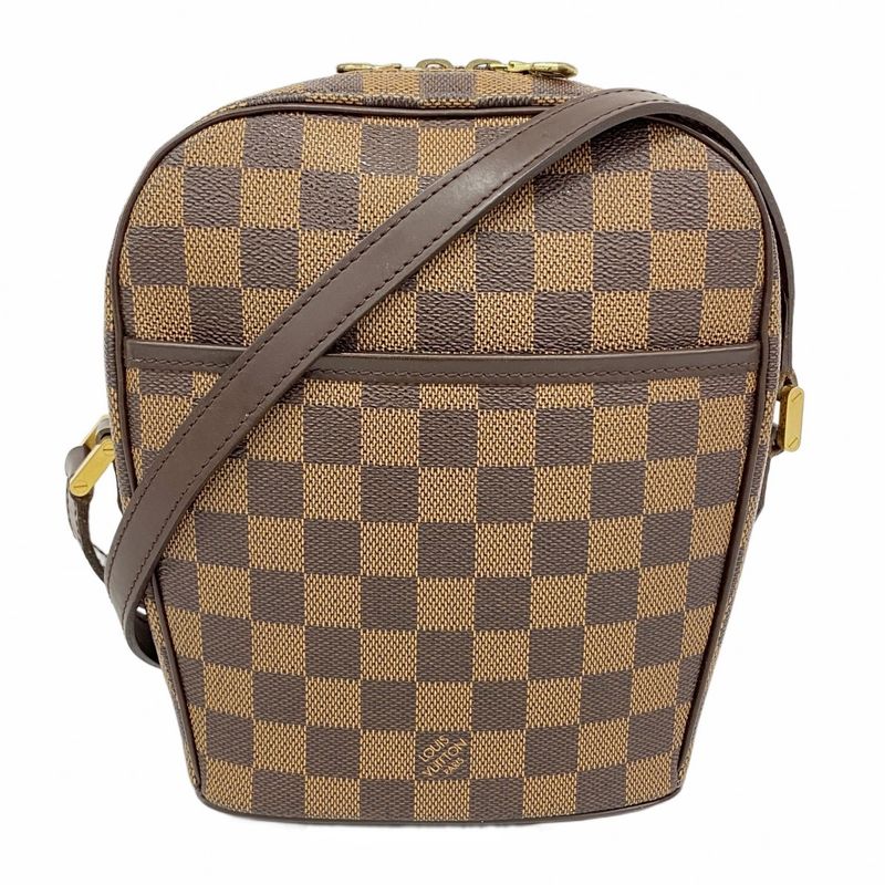 Louis Vuitton Damier Ipanema PM N51294 Ebene Womens Shoulder Bag
