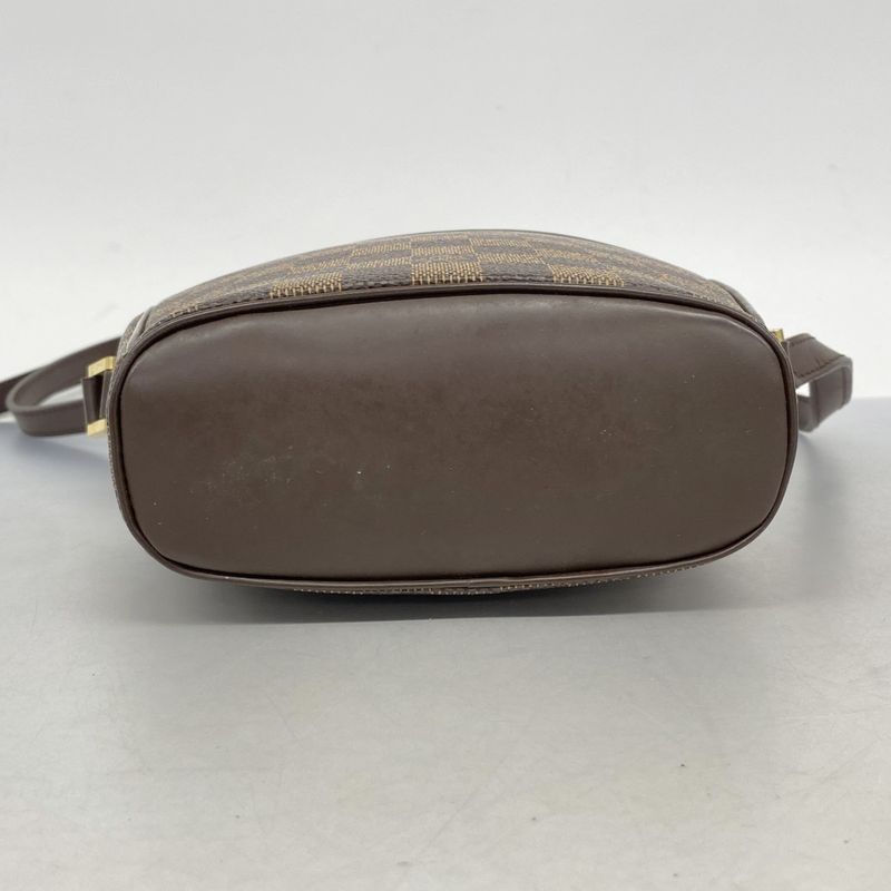 Louis Vuitton Damier Ipanema PM N51294 Ebene Womens Shoulder Bag