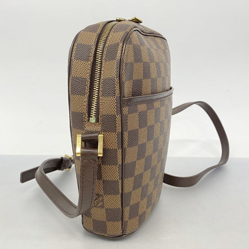 Louis Vuitton Damier Ipanema PM N51294 Ebene Womens Shoulder Bag
