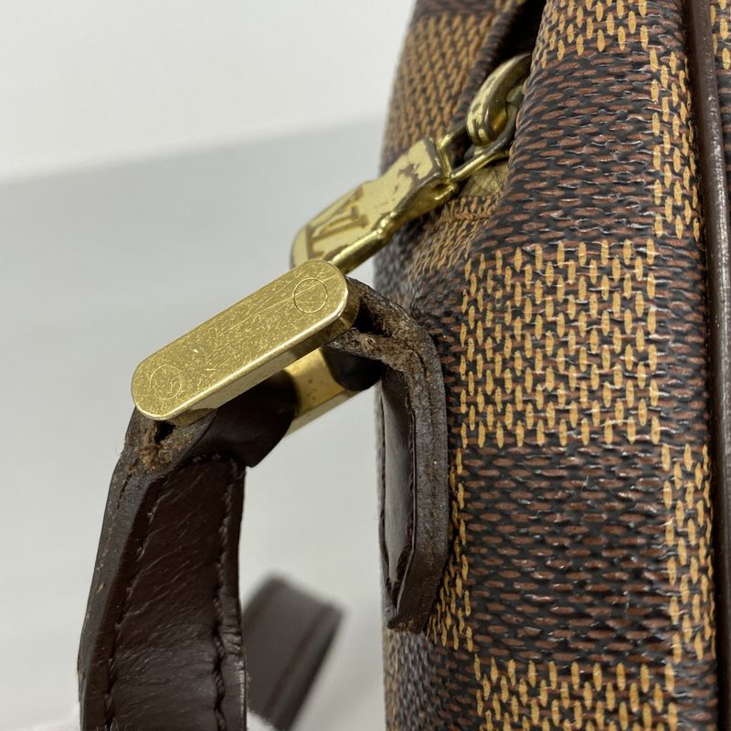 Louis Vuitton Damier Ipanema PM N51294 Ebene Womens Shoulder Bag