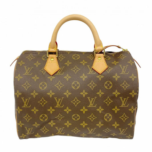 Louis Vuitton Handbag Monogram Speedy 30 M41108 Brown Ladies