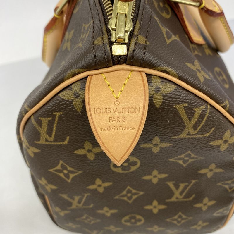 Louis Vuitton Handbag Monogram Speedy 30 M41108 Brown Ladies