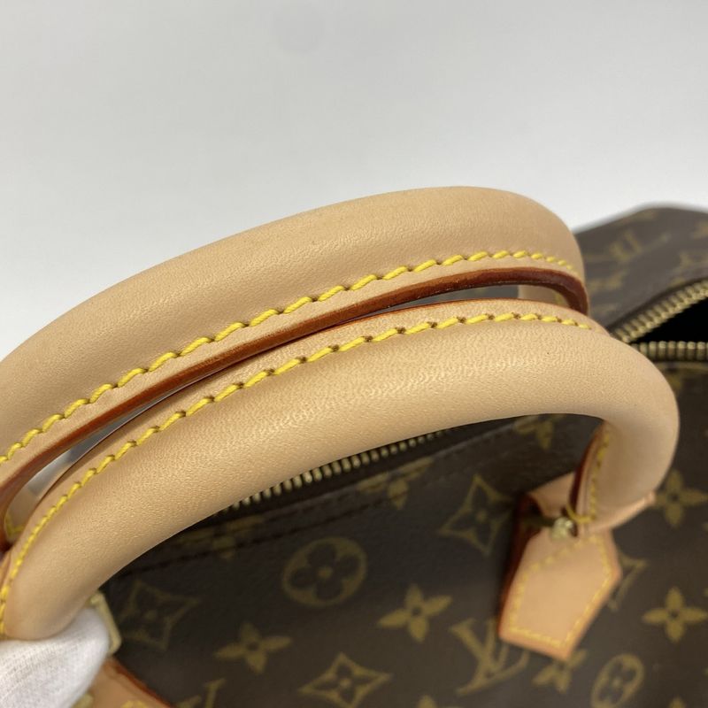 Louis Vuitton Handbag Monogram Speedy 30 M41108 Brown Ladies