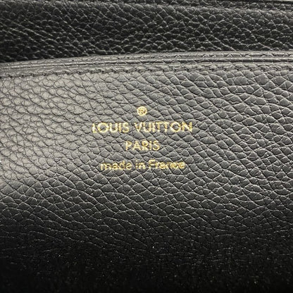 Louis Vuitton Monogram Empreinte Zippy Wallet M61864 Noir Black Ladies