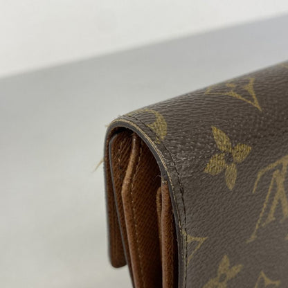 Louis Vuitton Trifold Wallet Monogram Porte-tresor Etui Papier M61202 Brown