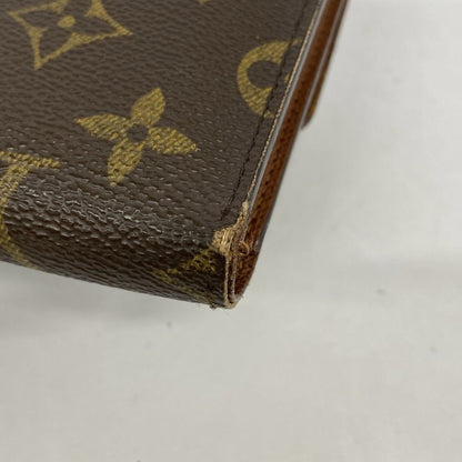 Louis Vuitton Trifold Wallet Monogram Porte-tresor Etui Papier M61202 Brown