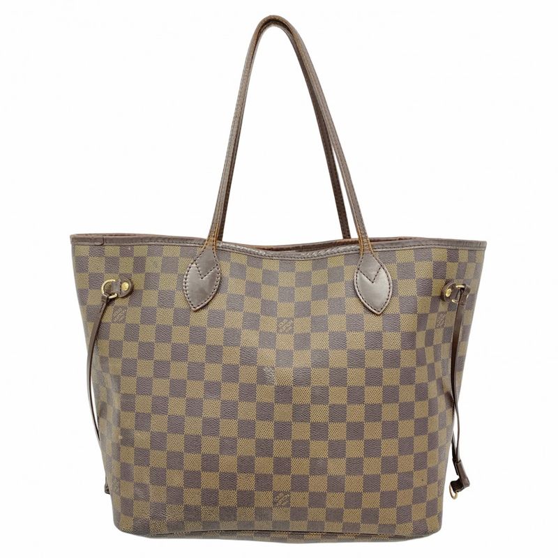 Louis Vuitton Tote Bag Damier Neverfull MM N51105 Ebene Womens